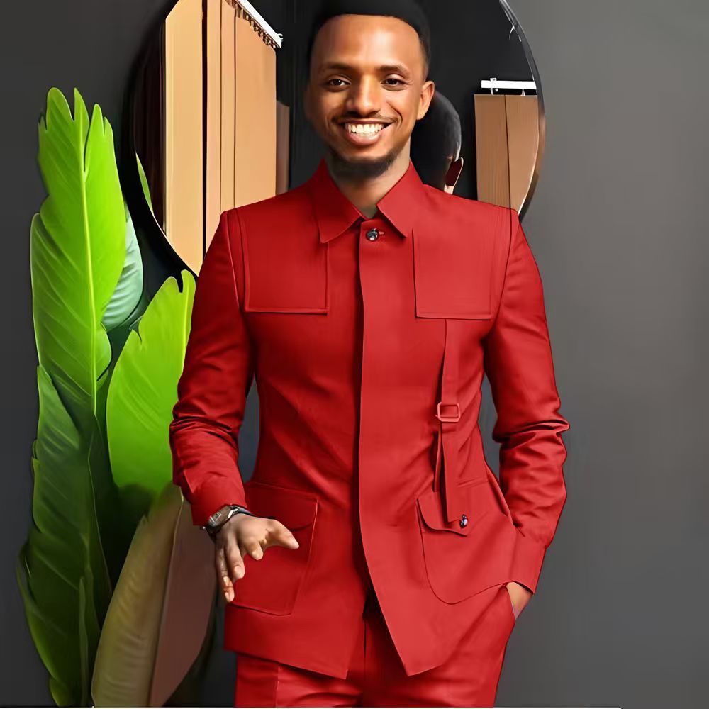 Two-piece Suit for Wedding Ceremony