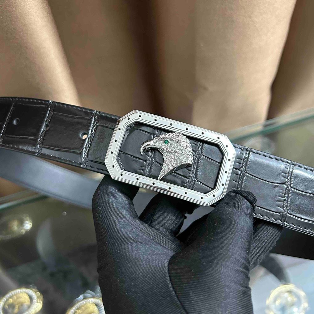 Stephen's New High-End Leather Belt for Men