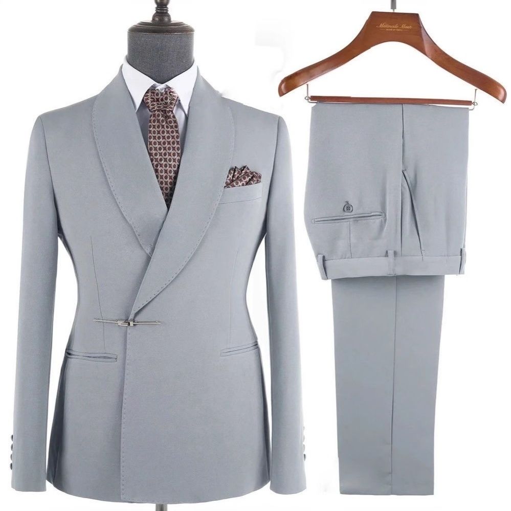 Fashion Wine red wedding suits for men groom