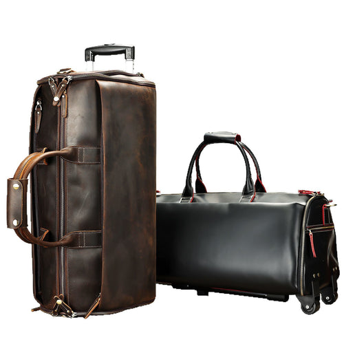618 Crazy Horse Leather Dry-Wet Separation Fitness