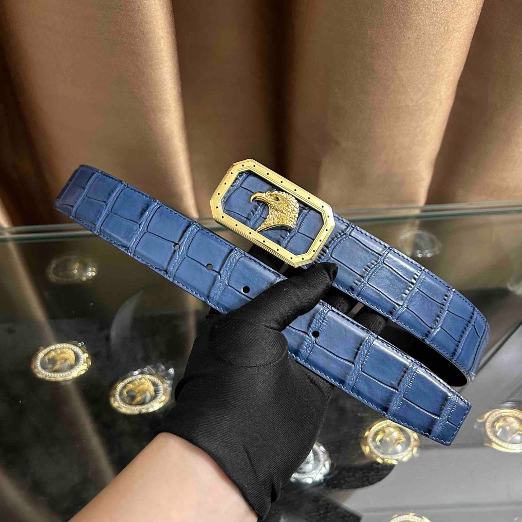 Stephen's New High-End Leather Belt for Men
