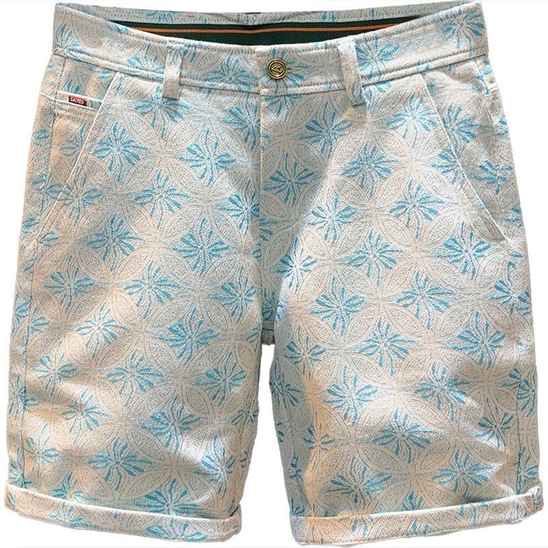 Freight for goods package  Men's Summer Thin Blue Denim Shorts Repair