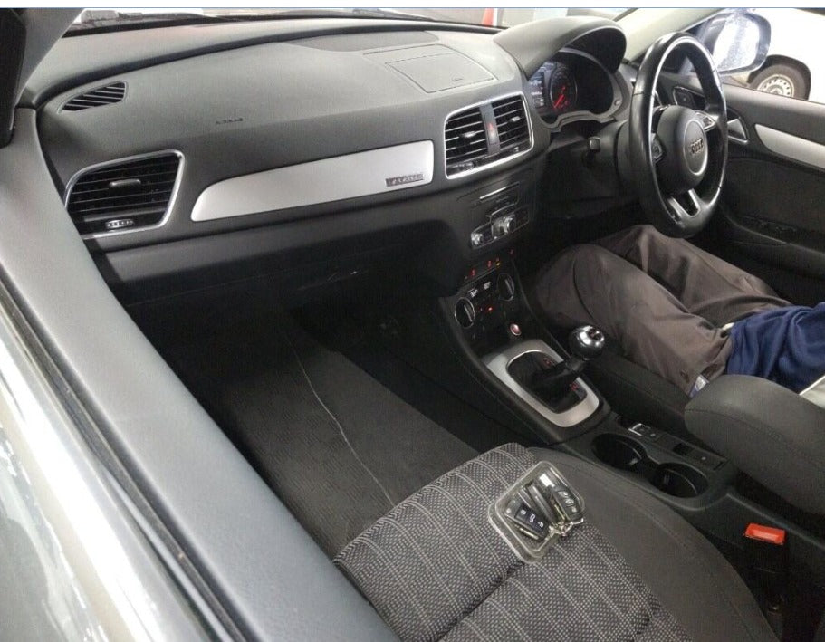 2017  Audi  Q3 
8UCULB
2.0 TFSI Quattro  180PS
AT
2,000cc  
Petrol 
54,150km
5 seater 
Grey
Leather  seats 
One Owner 
Alloys 
Tint 
Back Camera 
HD Navi 
Steering controls 
5 seater