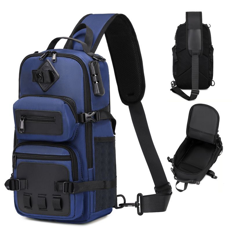[3874 people have saved this] Men's Anti-theft Shoulder Bag/Crossbody Bag, Large Capacity, Outdoor Transport