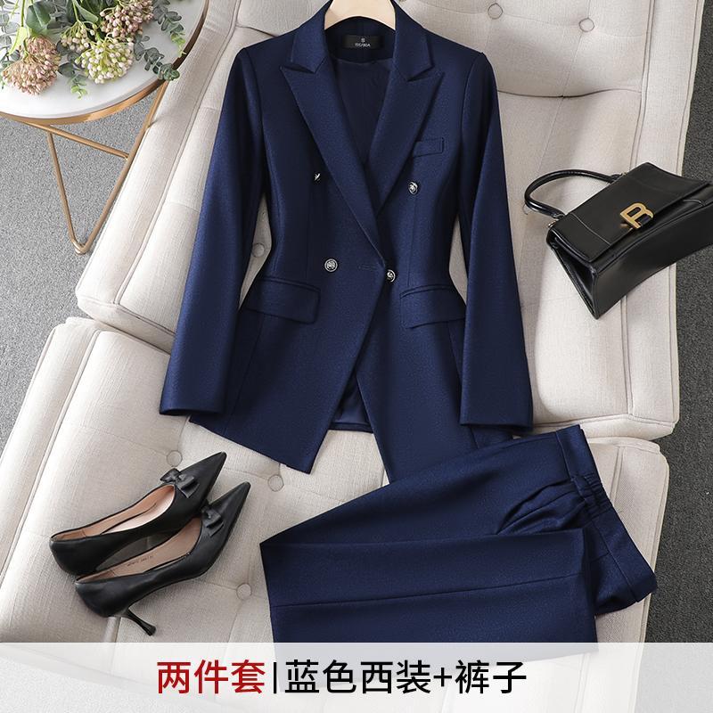 5 color Professional Women's Suit Jacket Set for Autumn
