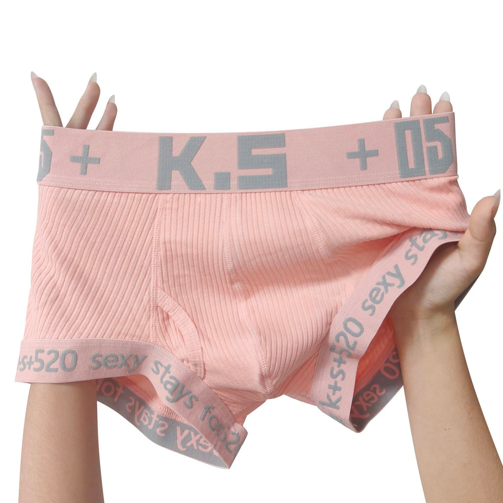 [1905 people have saved this] Men's Cotton Boxer Briefs, Extra Long, Suitable for Running and Sports
