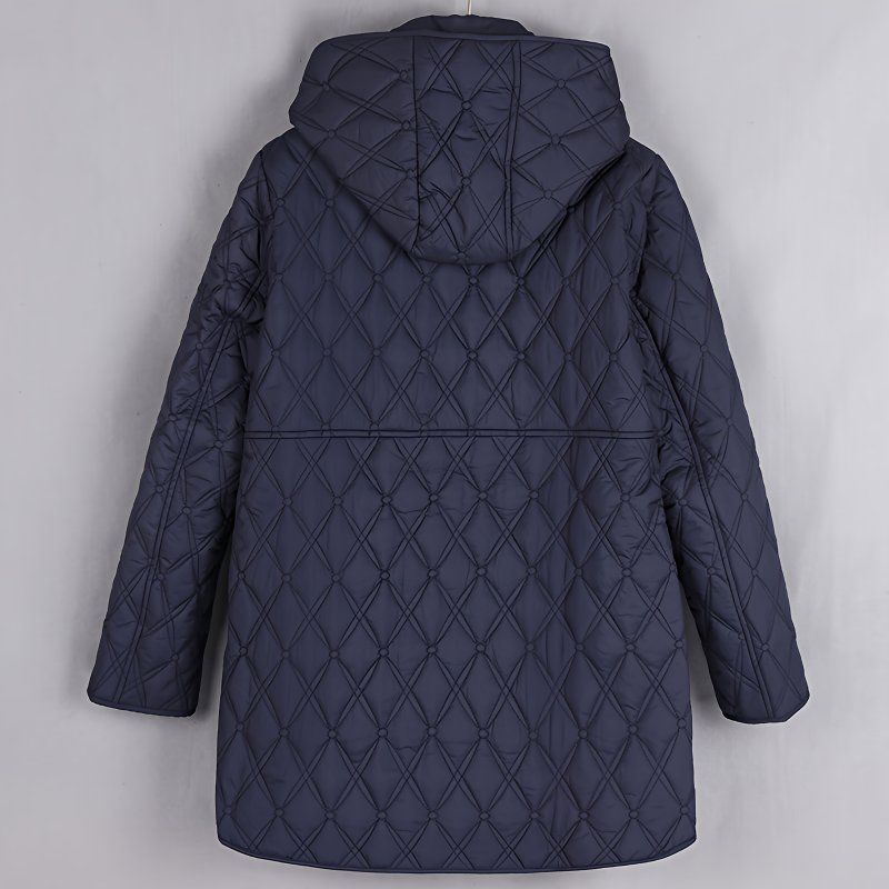Middle-aged and elderly winter thin cotton jacket