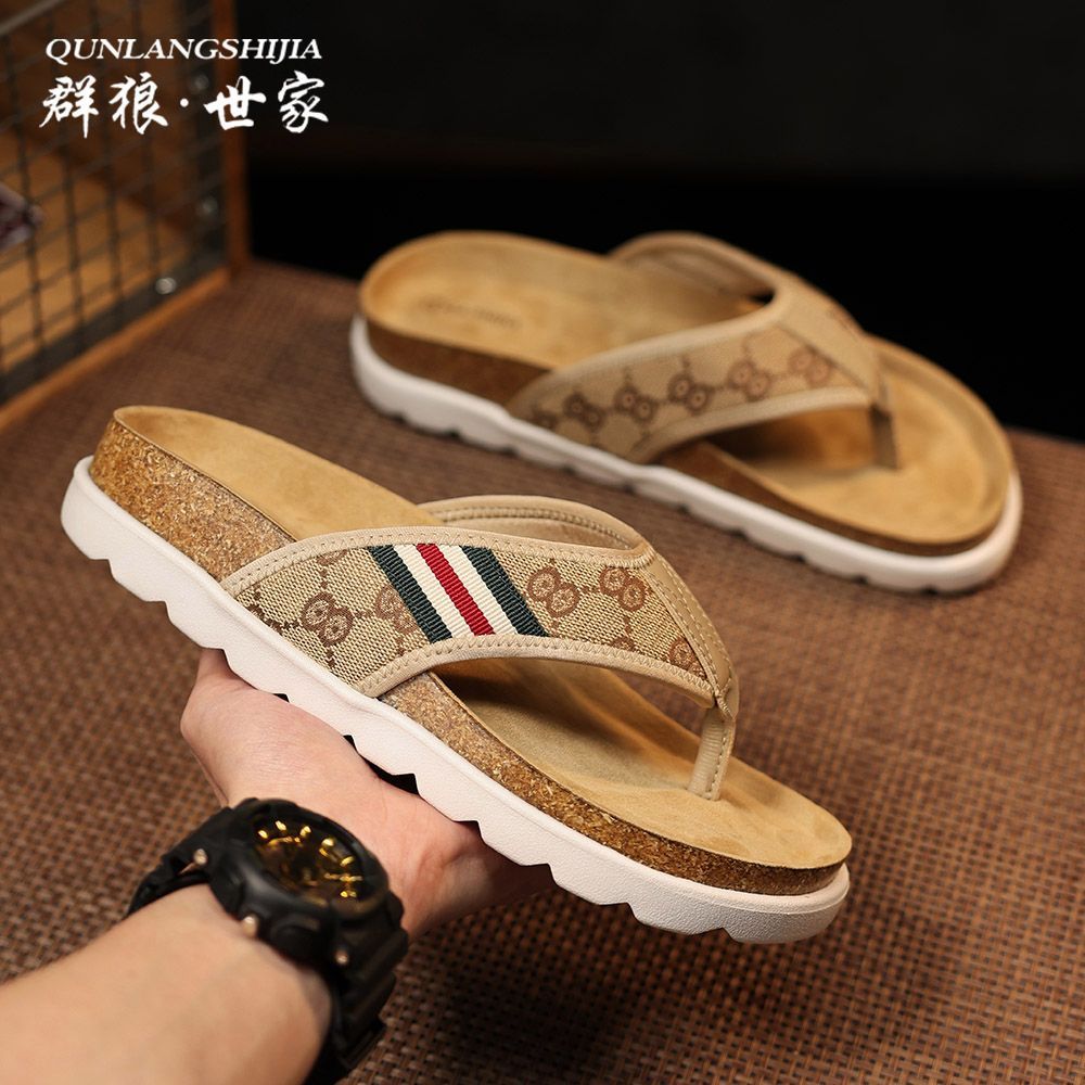 Thick-soled height-increasing casual sandals
