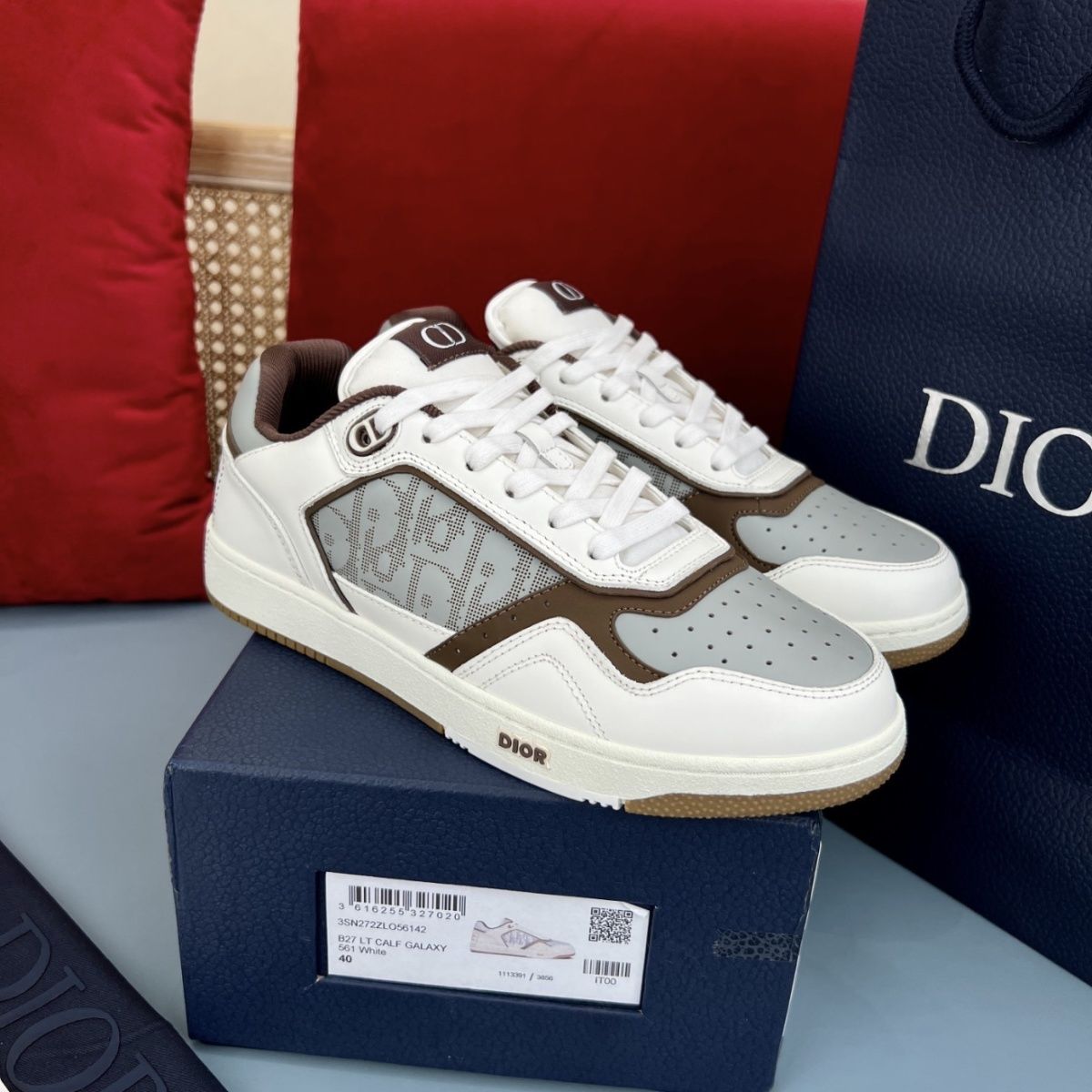 OD Leather Trend Embroidery B27 Casual Sports
