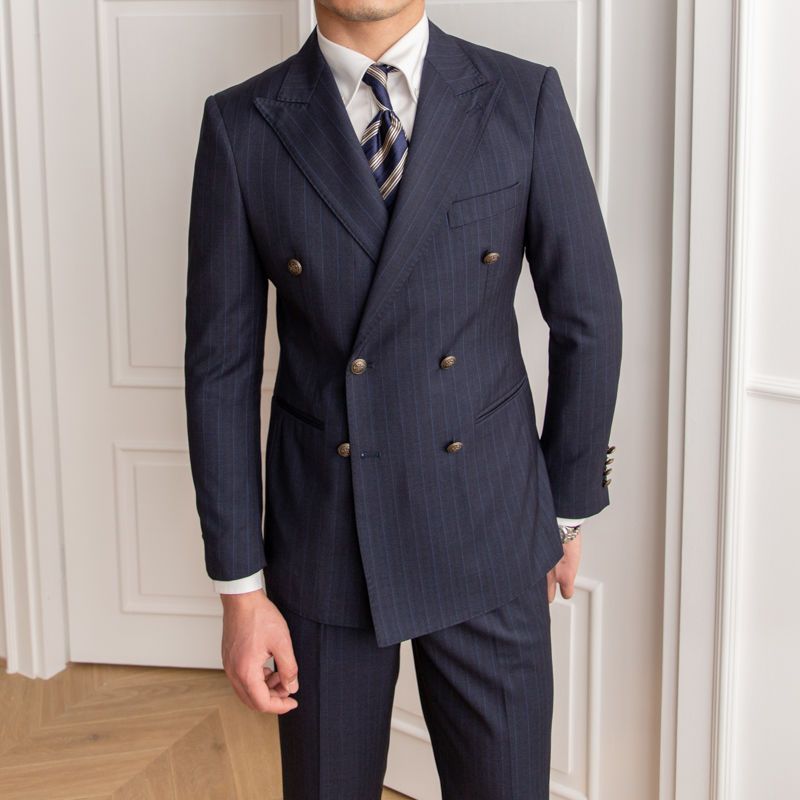 Gentleman's Suit New Italian Style for Spring and Autumn