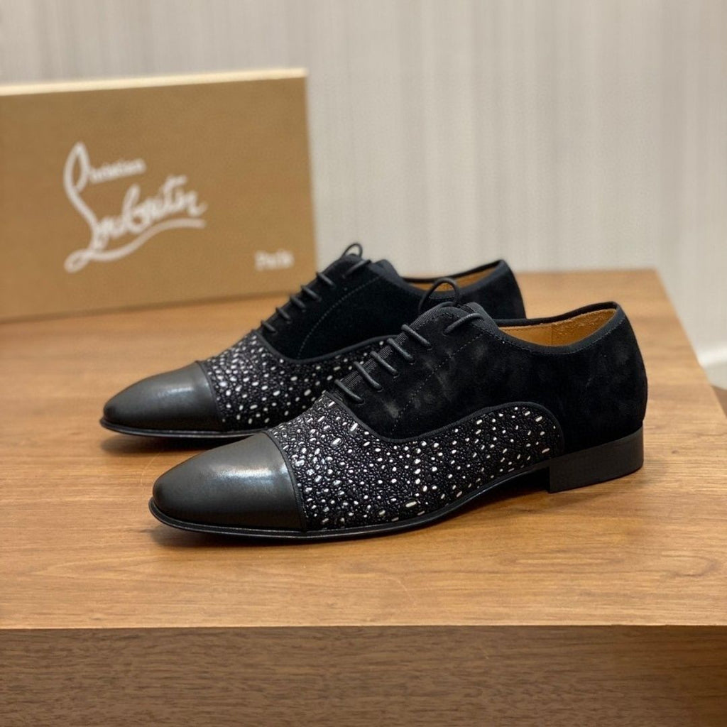 Casual Leather Shoes Silver Sea Cucumber Shoes Women's Cowhide