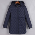 Middle-aged and elderly winter thin cotton jacket