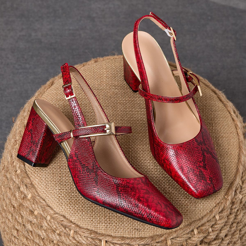 Enjoyed a unique and no-threshold platform coupon. Embroidered Flat Heel Pumps with Covered Toes
