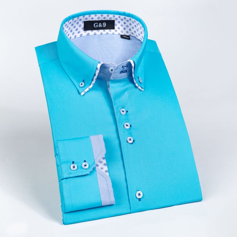 Golden Shield Men's Long Sleeve with Snap Buttons