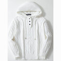 2025 Autumn/Winter European and American Solid Color Twist Pullover