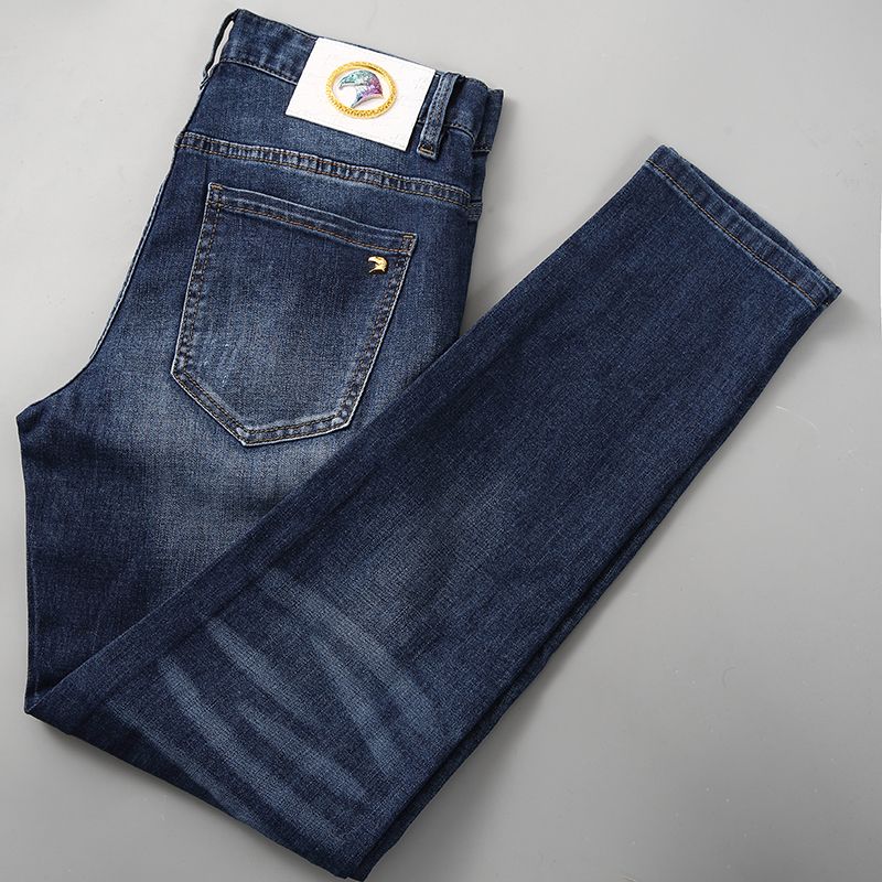 Spring and Summer New High-End jeans Eagle Head
