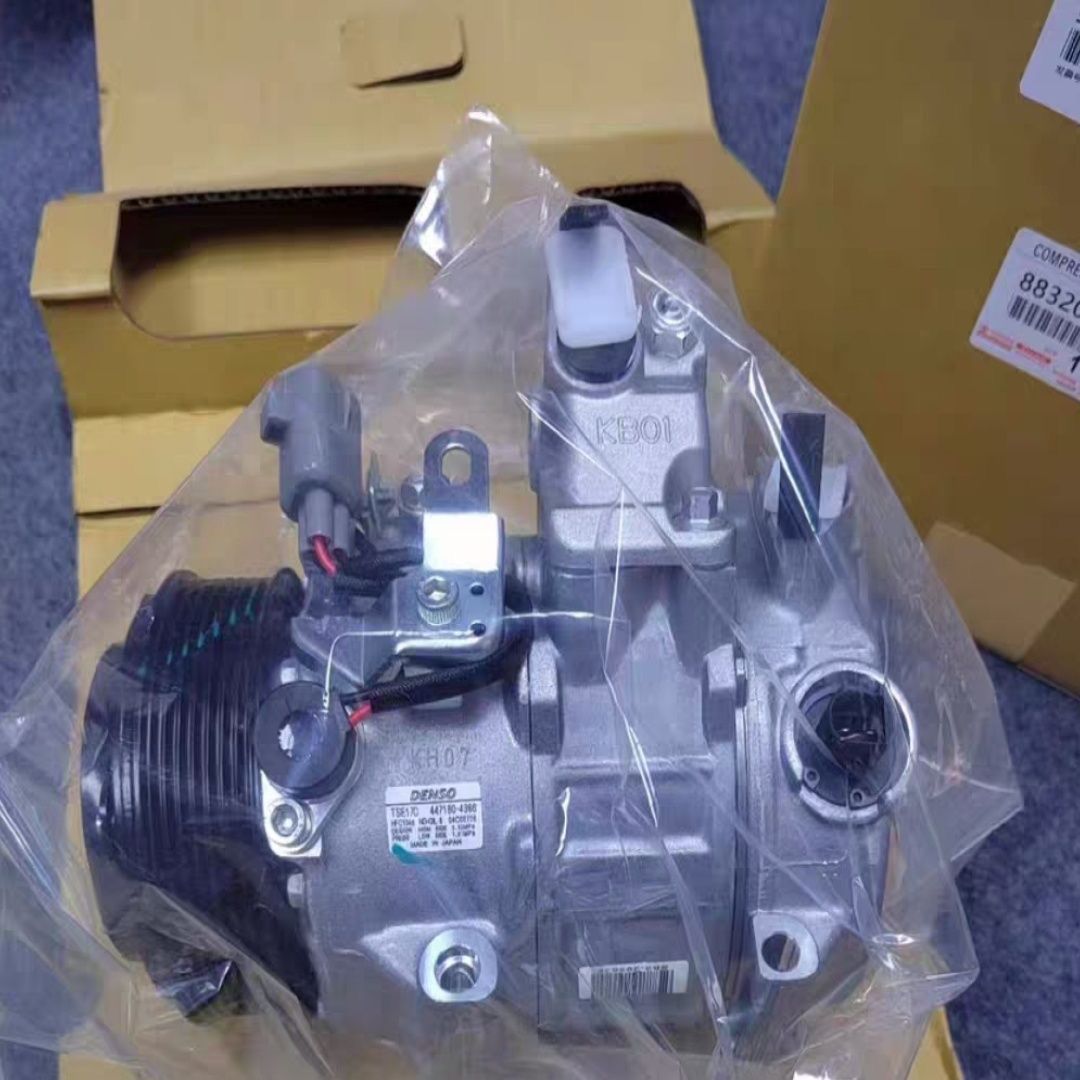 Air conditioning compressor refrigerant pump