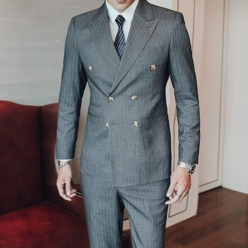Gentleman's Suit New Italian Style for Spring and Autumn