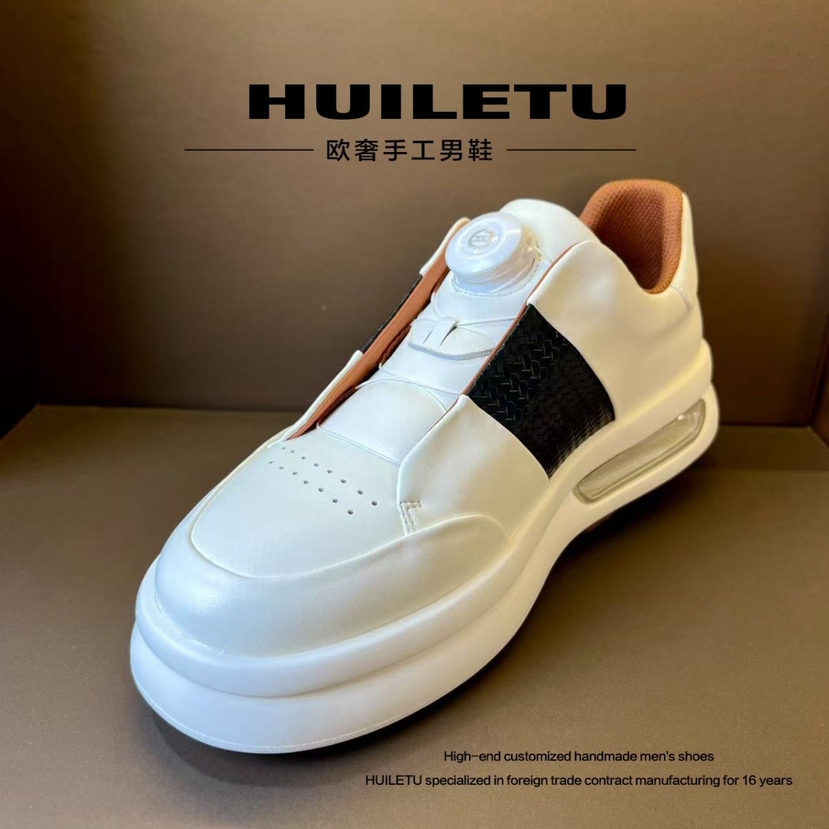 Italian Luxury: Summer Genuine Leather Platform Shoes