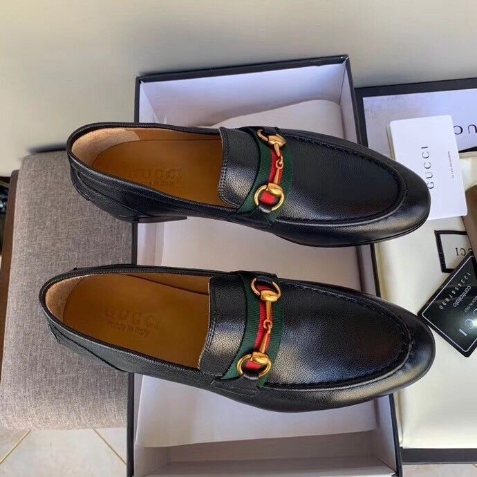 Genuine leather European style casual shoes, silver one foot
