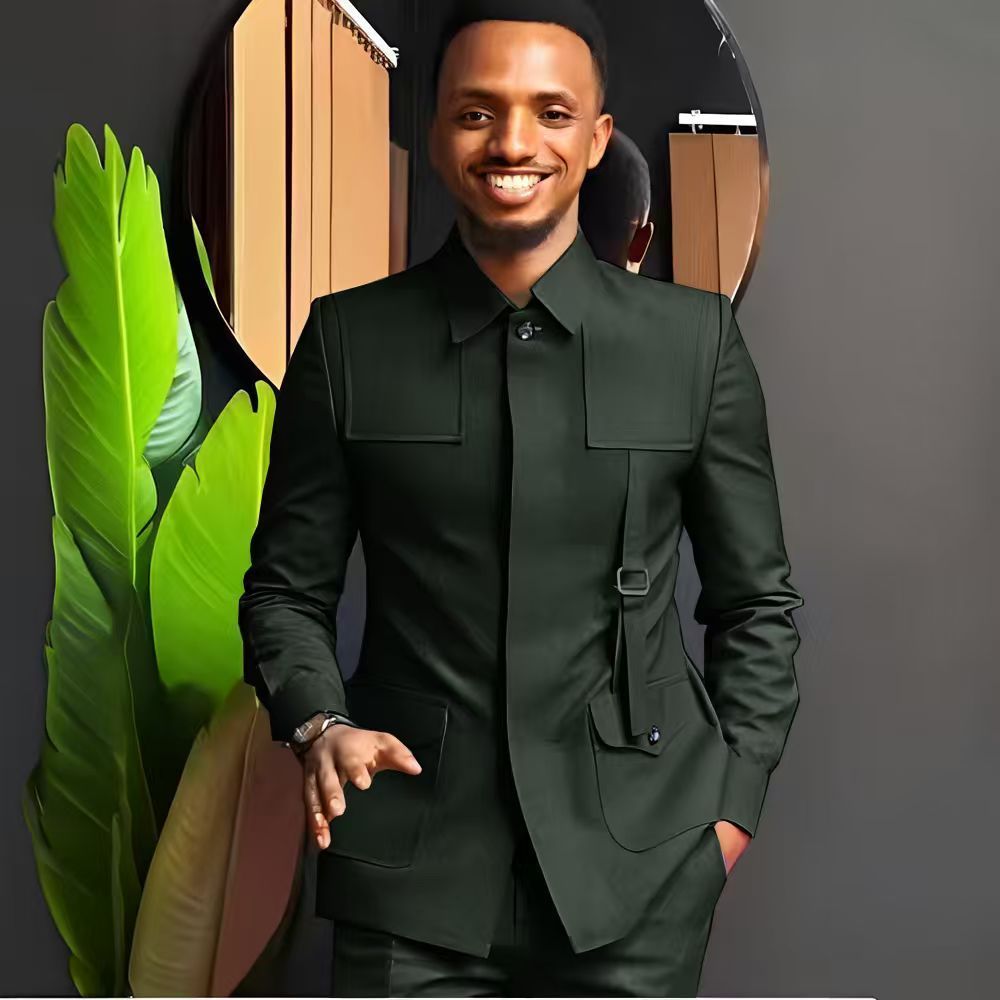 Two-piece Suit for Wedding Ceremony
