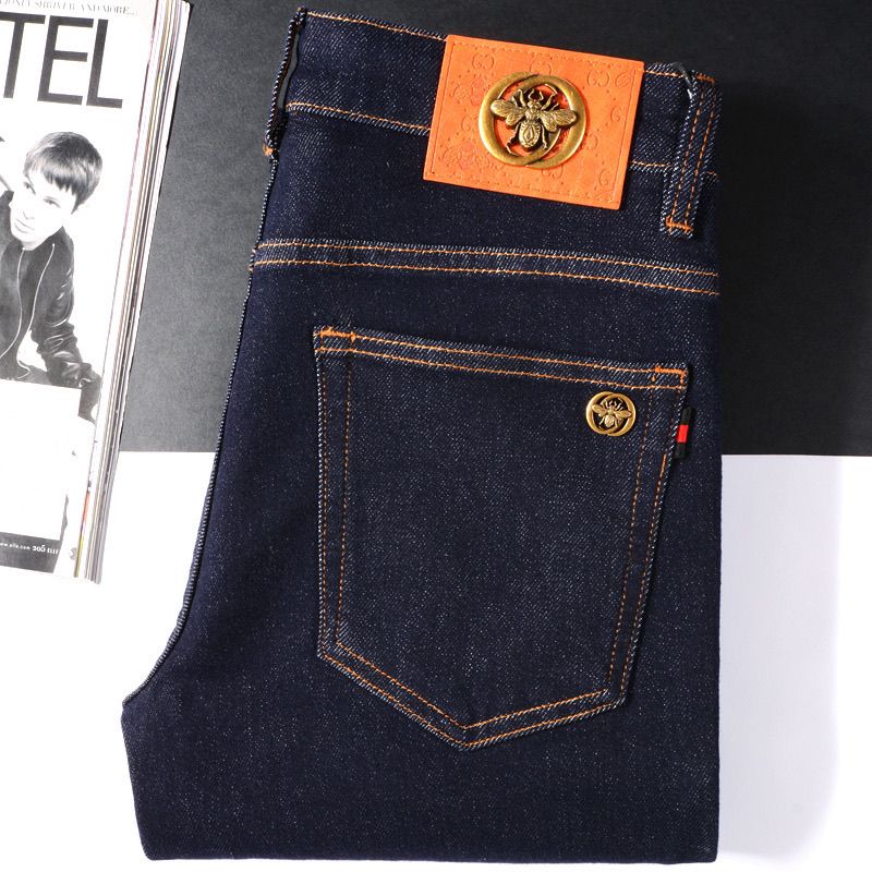 Spring and Summer New High-End jeans Eagle Head