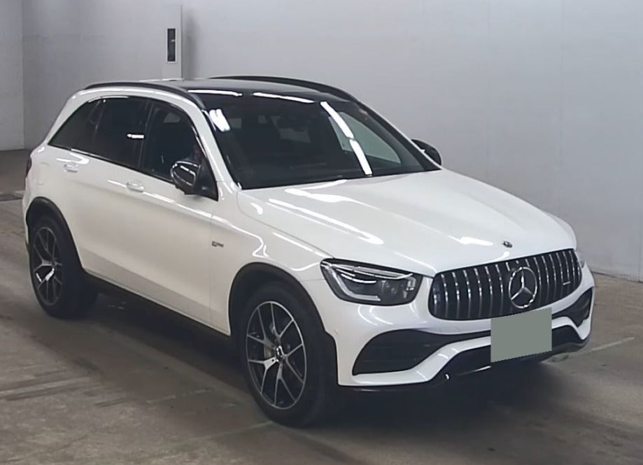2019  Mercedes Benz  GLC43
W253
GLC43 4 Matic 
AT
3,000cc 
Petrol 
54,000km  
White 
Sunroof 
Leather seats 
5 seater 
Alloys 
HD Navi 
Back Camera 
One Owner  
Radar Safety 
Smart Key