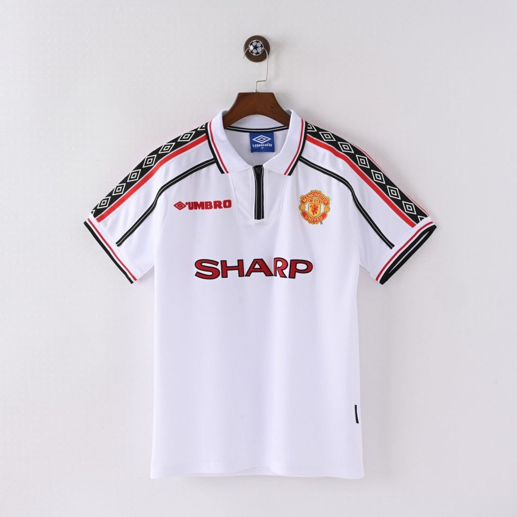 9 Red Devils Retro Football Beckham Away Jersey