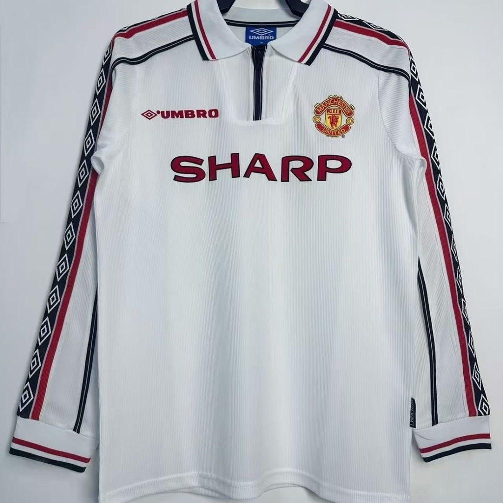 9 Red Devils Retro Football Beckham Away Jersey