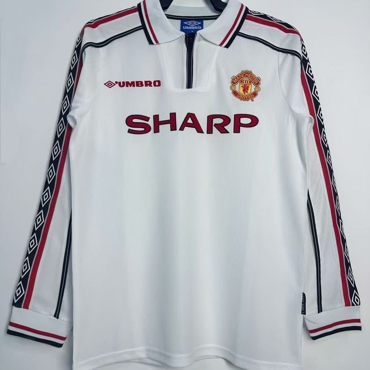 9 Red Devils Retro Football Beckham Away Jersey