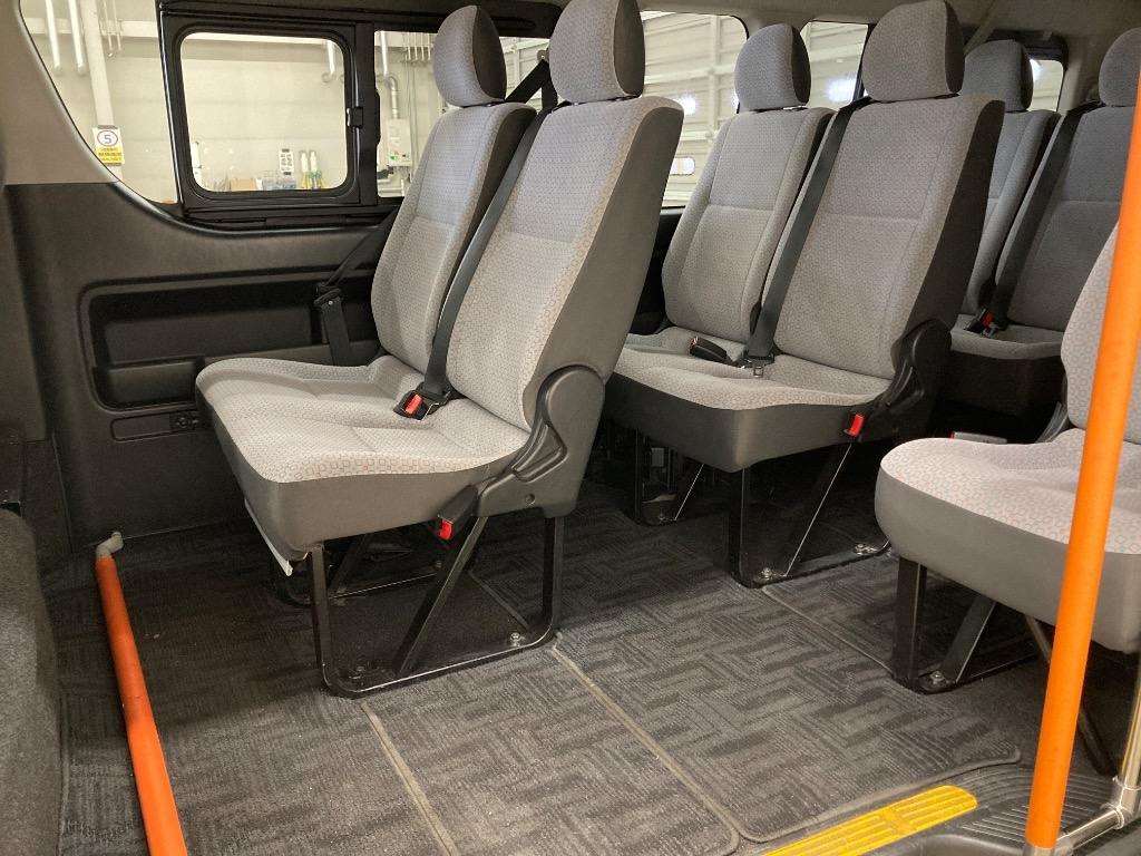 *TOYOTA HIACE 2021*
YEAR: 2021
COLOR: WHITE
CHASSIS: 3BF-TRH228B
*GRADE: Super - Long GL 4WD*
FUEL: DIESEL
SEATS: 14 SEATS| DOORS: 5
TRANSMISSION: AT
ENGINE SIZE: 2700 CC
MILEAGE: 215000 

*OPTIONS:*
POWER WINDOW, POWER STEE