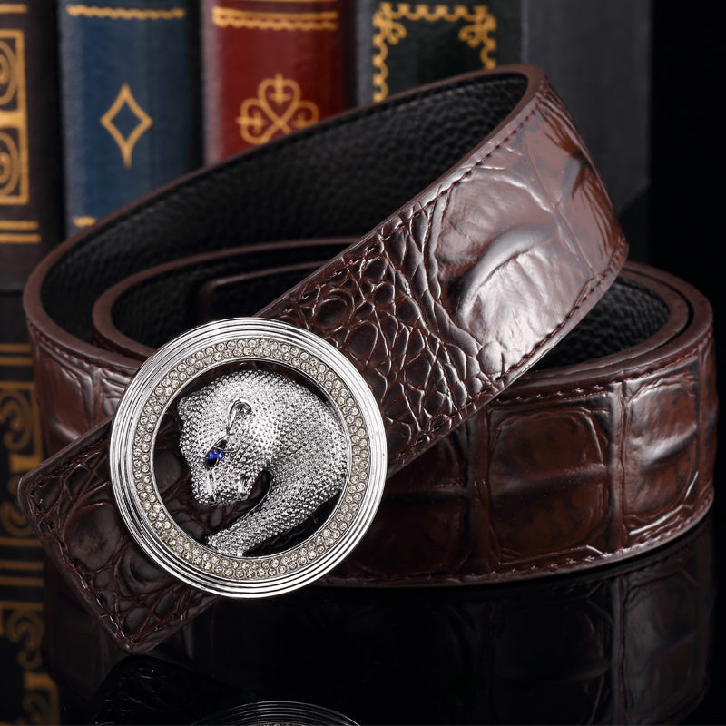 Stephen Tannery Genuine Leather Men's Crocodile