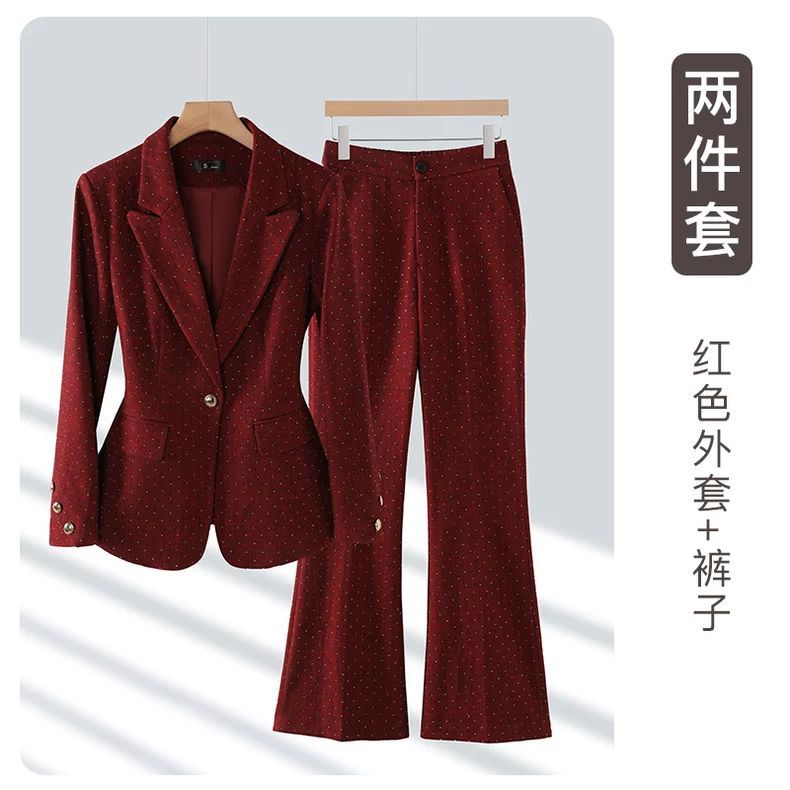 Shiny Suit Set for Women, New Autumn Collection