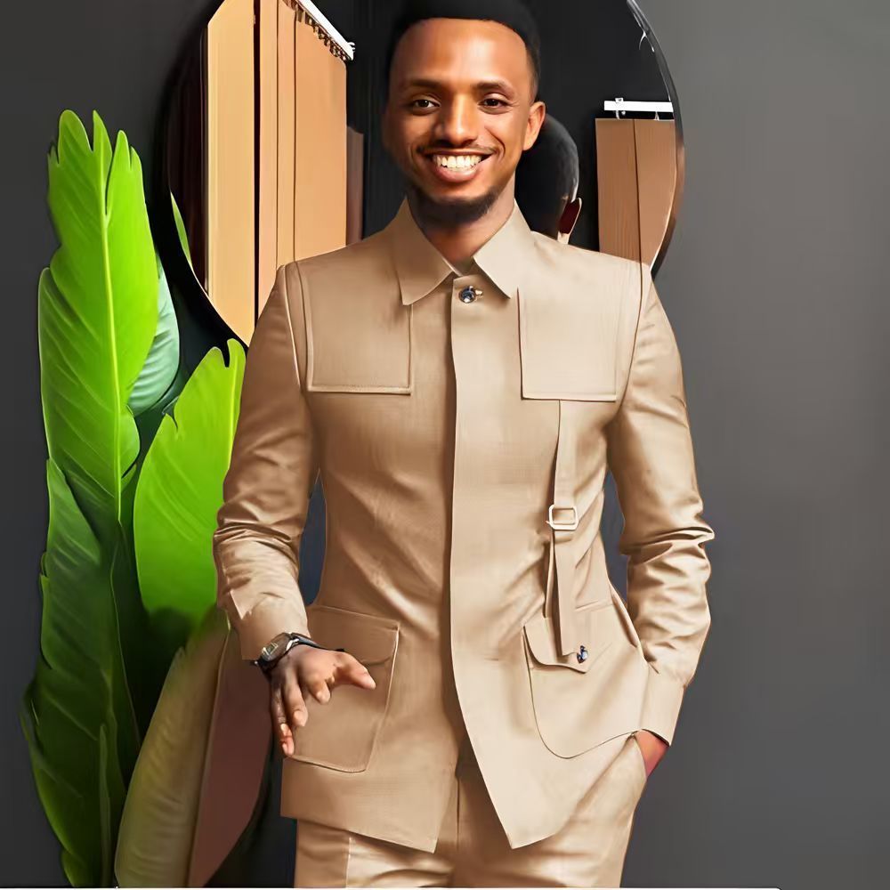Two-piece Suit for Wedding Ceremony