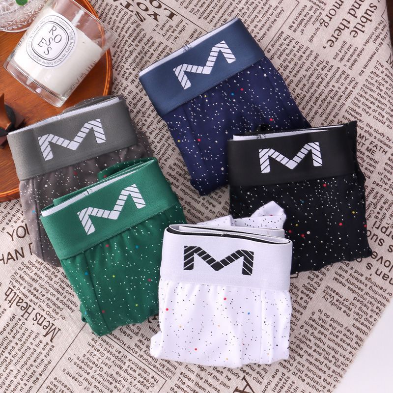 Men 3 pieces smooth breathlen underwear