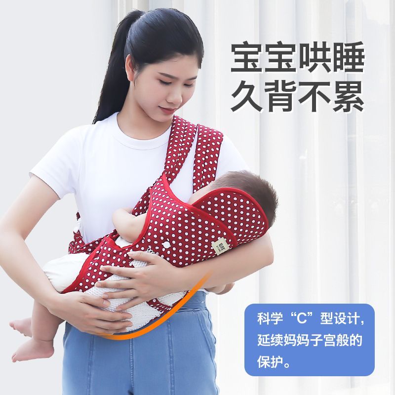 Baby carrier bag with plenty of breathable mesh for summer!