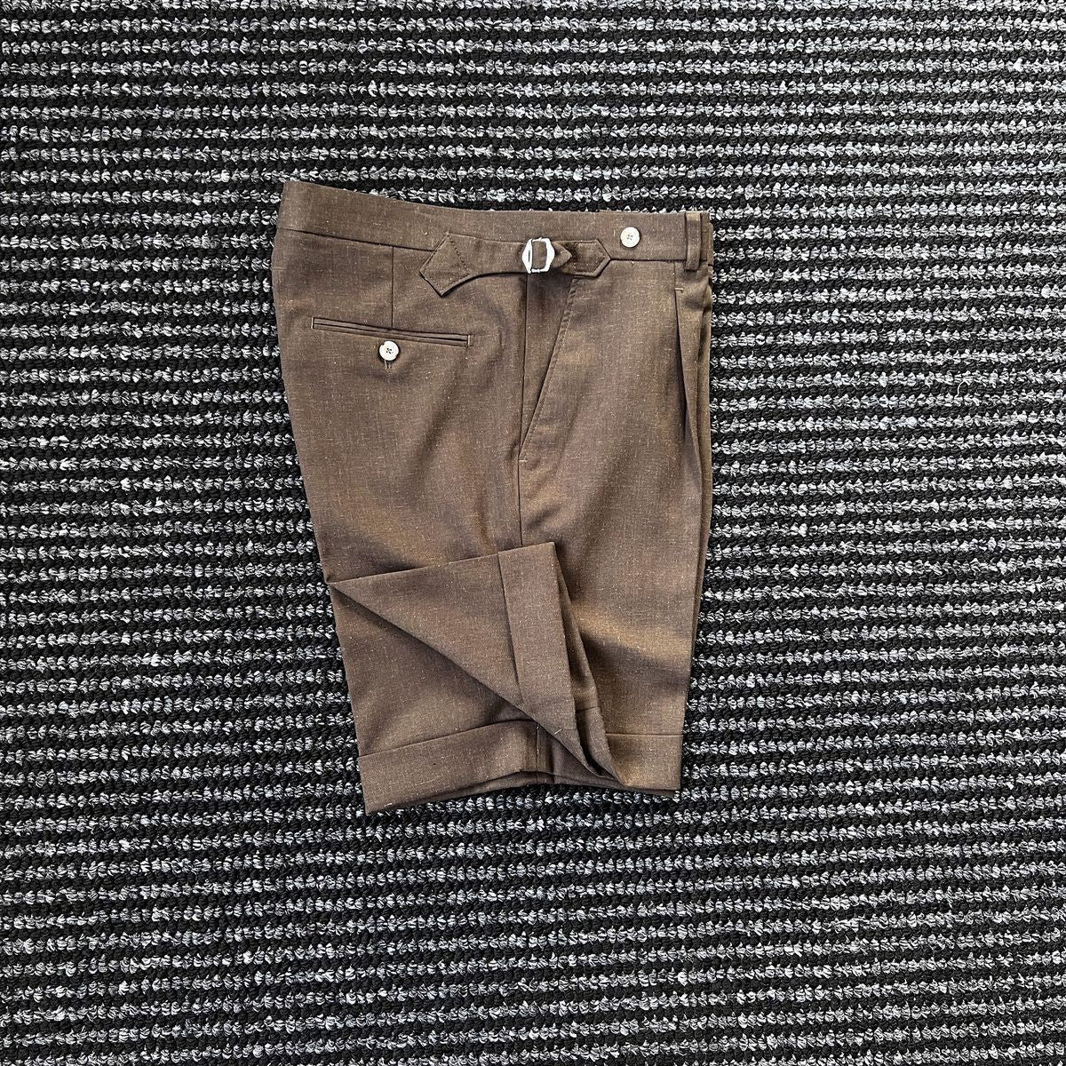 Ride first, Supports getting  Neapolitan Italian Linen Wrinkle-Free Shorts