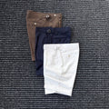 Ride first, Supports getting  Neapolitan Italian Linen Wrinkle-Free Shorts