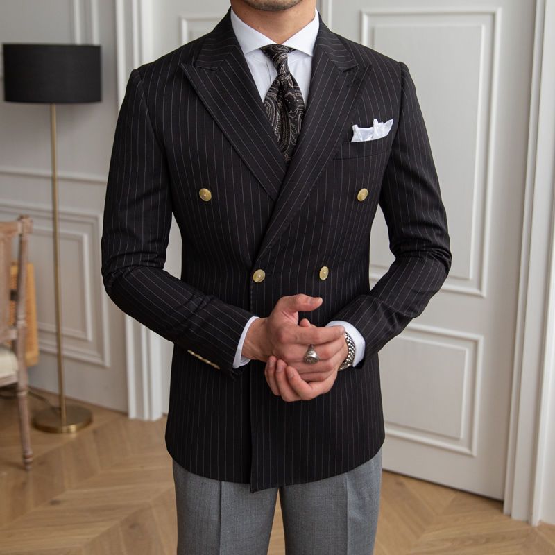 Gentleman's Suit New Italian Style for Spring and Autumn