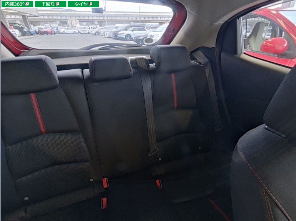 2015  Mazda  Demio 
DJ5FS
XD Touring 
AT
1,500cc 
Diesel
76,202km 
Red
Alloys
Bluetooth
Cruise Control
Push Start button
One Owner 
Smart Key 
Steering  Controls
HD  Nav