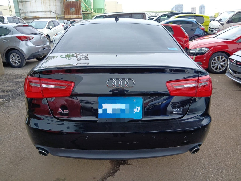 2014  Audi  A6 
4GCHVS
2.8 FSI Quattro 
AT
2,800cc 
Petrol 
Black 
67,947km 
One Owner 
BOSE Sound system
Leather seats 
Seater heater 
Power seat 
Adaptive cruise control 
Back Camera 
Alloys