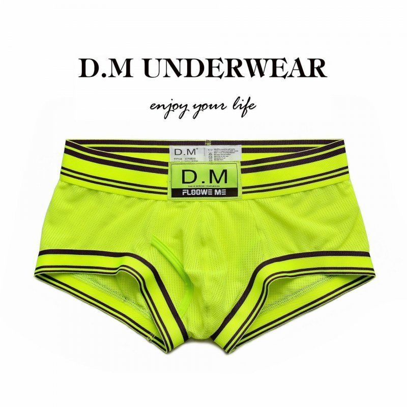 M men's low-waist sexy transparent underwear