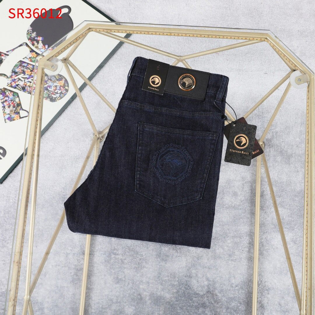 Stefano Ricci Washed Men's Denim Jeans