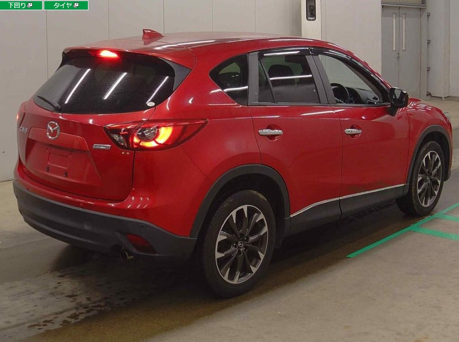 2015  Mazda CX-3 
KE2FW 
XD L Package 
AT
2,200cc 
Diesel 
RED
89,525km 
leather seats
Push Start
One Owner 
CD Player
Alloys
Back Camera 
Tint
Fog lights
Power seat
spare key