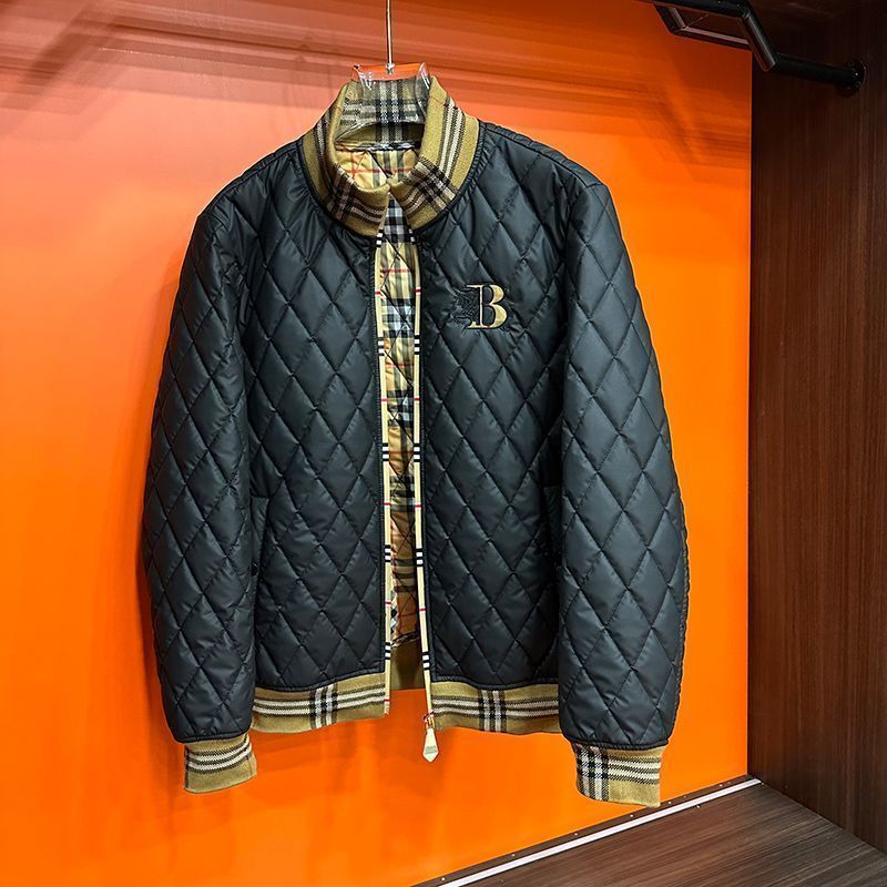 High-end Luxury European Ginger Men's Down Jacket