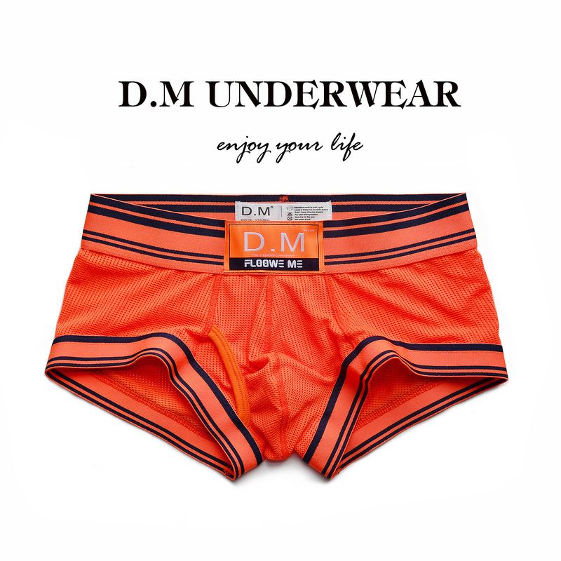 M men's low-waist sexy transparent underwear