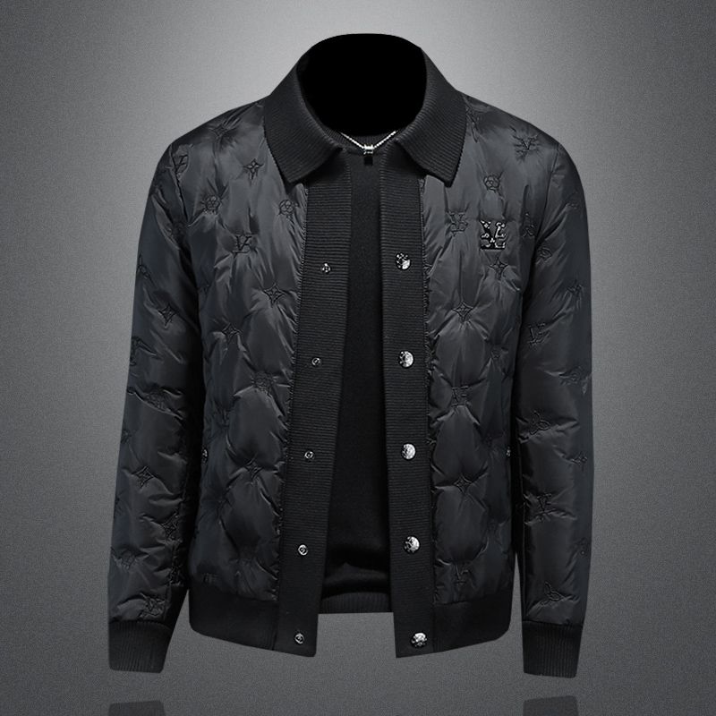 Business and administrative down jacket, new for winter season.