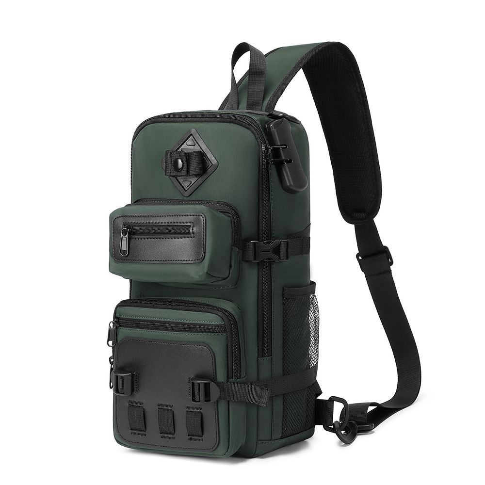 [3874 people have saved this] Men's Anti-theft Shoulder Bag/Crossbody Bag, Large Capacity, Outdoor Transport