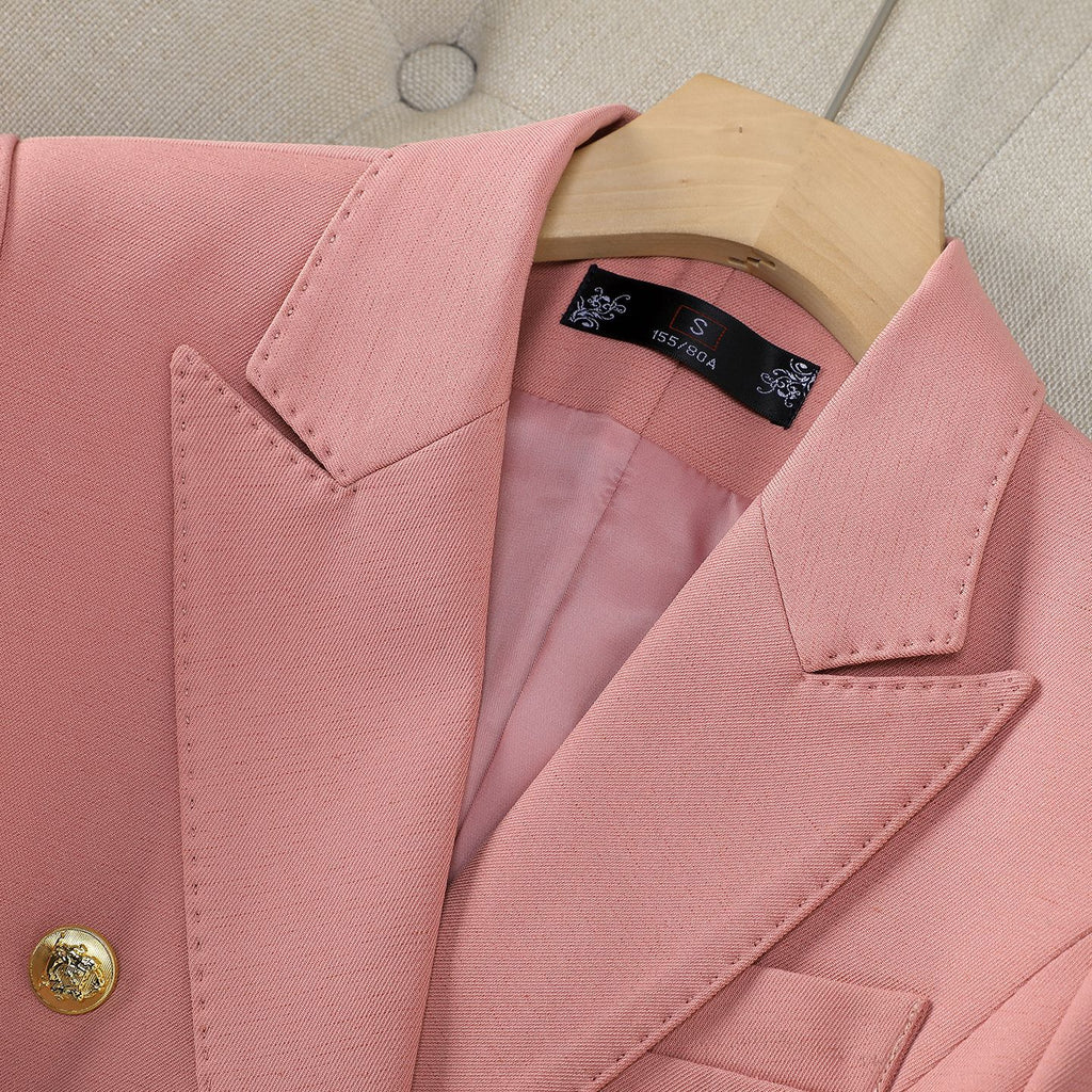 Visit store for a casual and stylish pink women's spring suit.