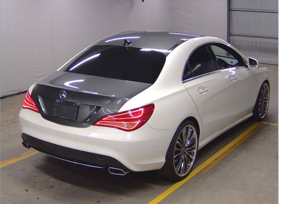 2015  Mercedes Benz  CLA180 
W117 
CLA180 Radar Safety Package
AT
1,600cc 
Petrol 
51,660km
White
Leather seats 
Tint 
Alloys 
HD  Navi 
One Owner 
Back Camera